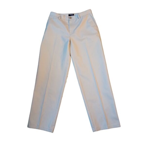 St. Johns Bay Men's Size 34X32 Worry-Free Tan Chino Career Pants - Picture 1 of 6